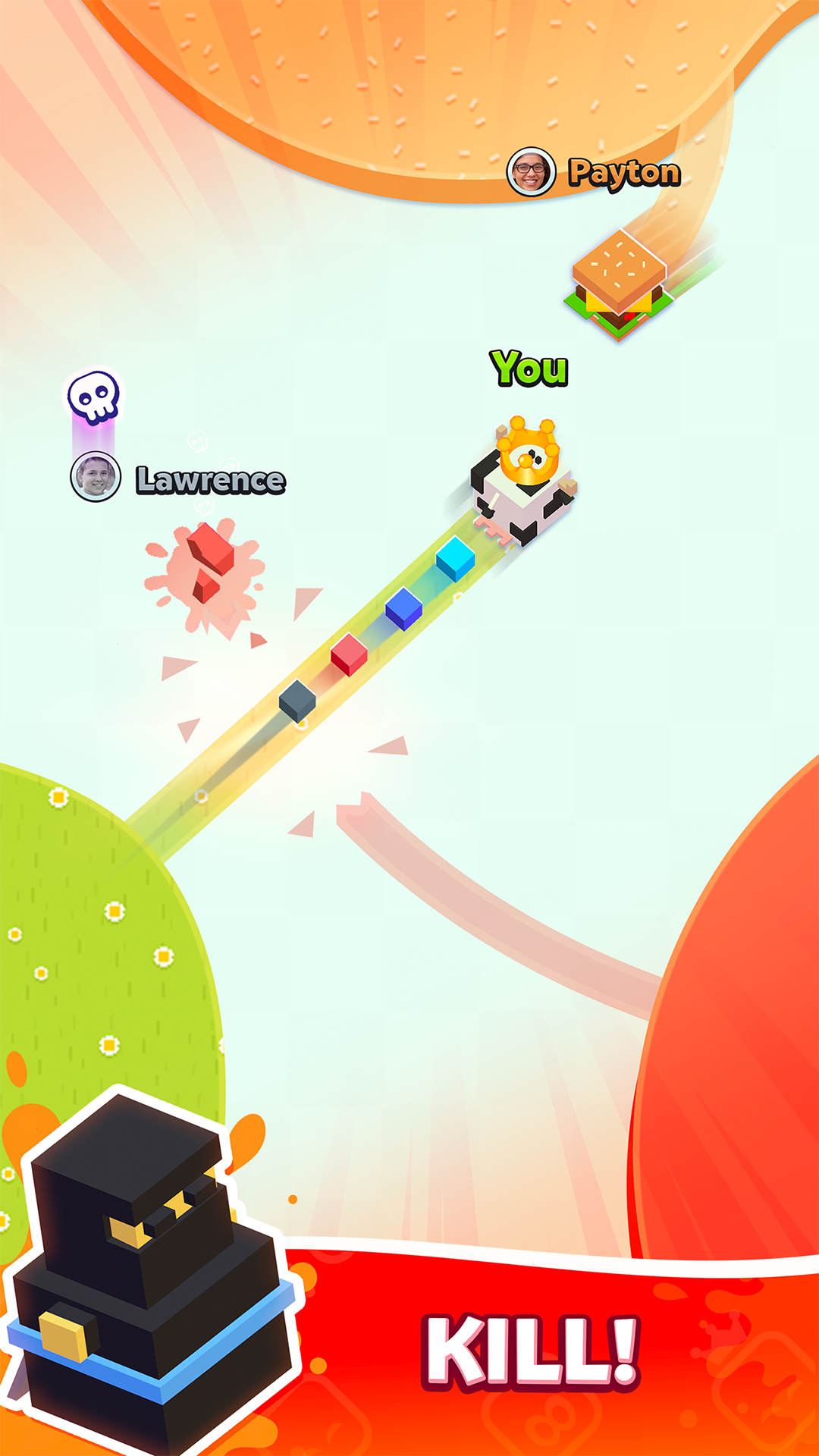 اسکرین شات 3 بازی Paper.io 2