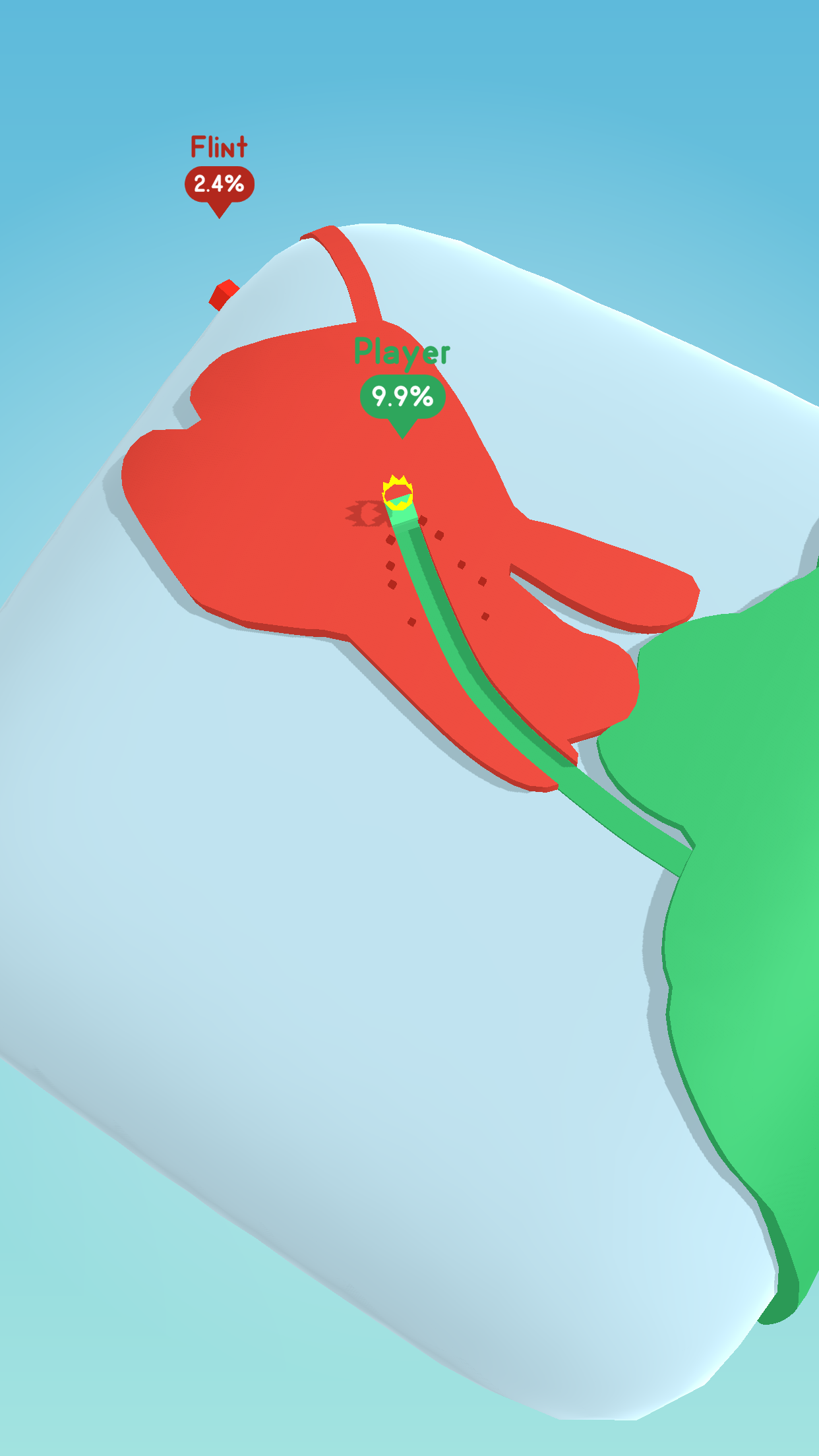 اسکرین شات 3 بازی Paper.io 3D