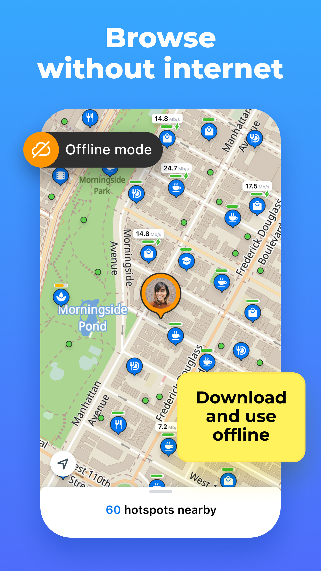 اسکرین شات 4 برنامه WiFi Map®: Internet, eSIM, VPN