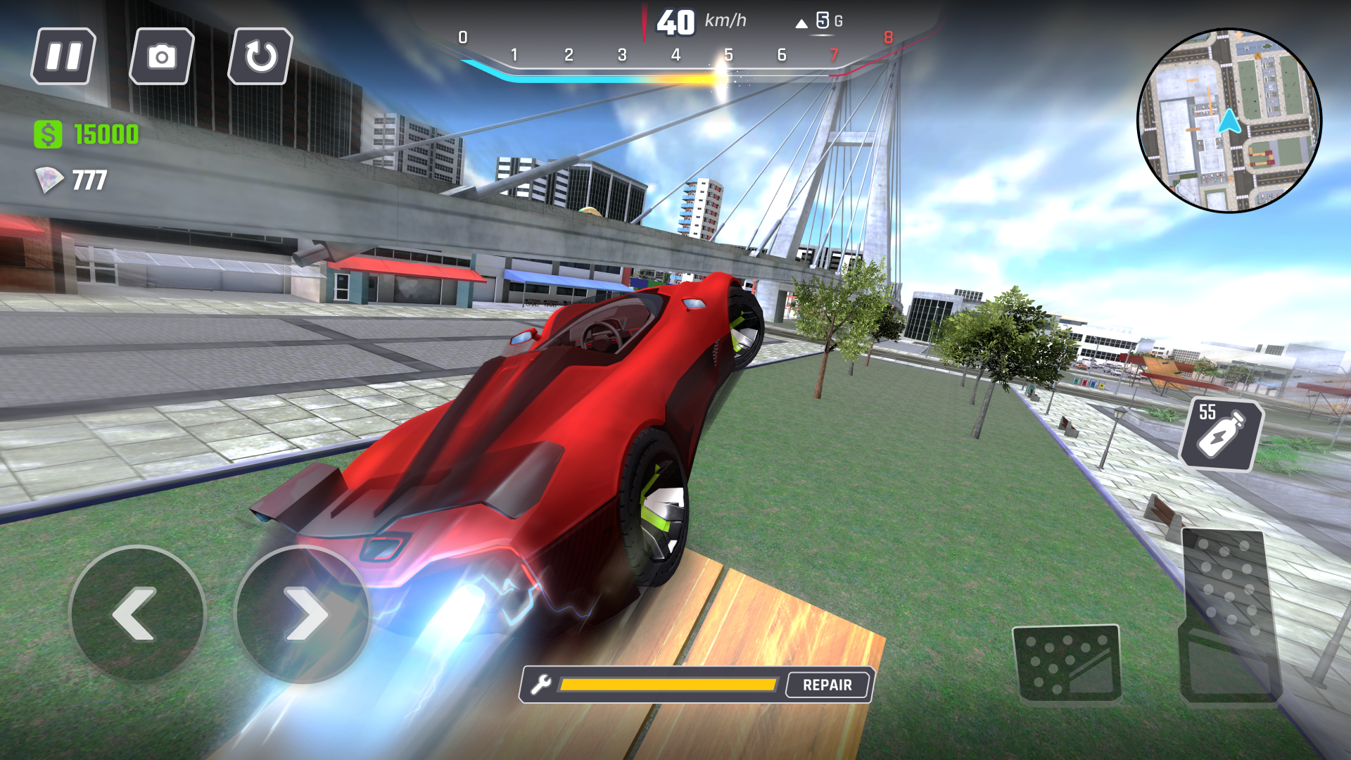 اسکرین شات 5 بازی Real Car Driving Simulator