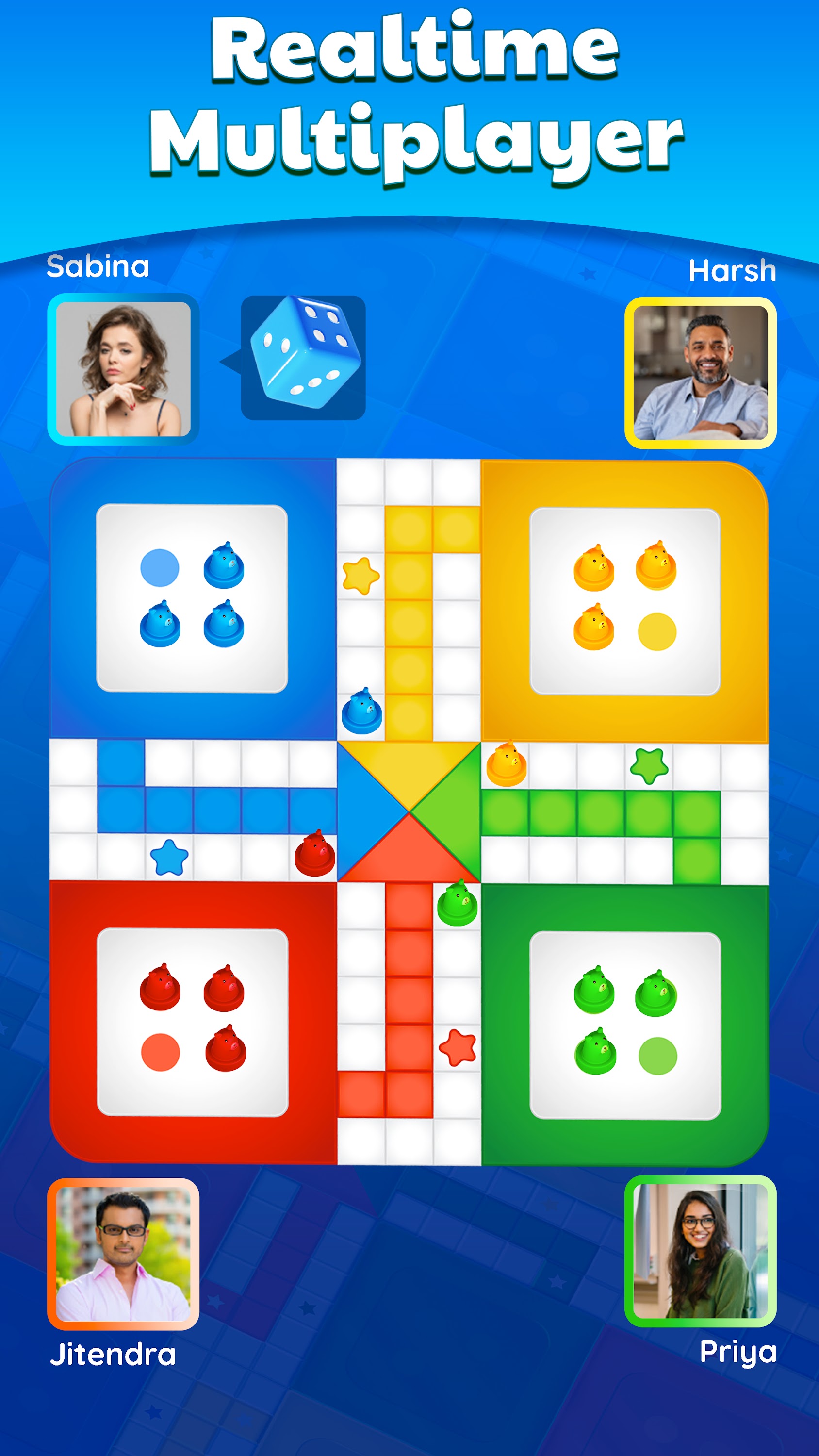 اسکرین شات 2 بازی Ludo Match