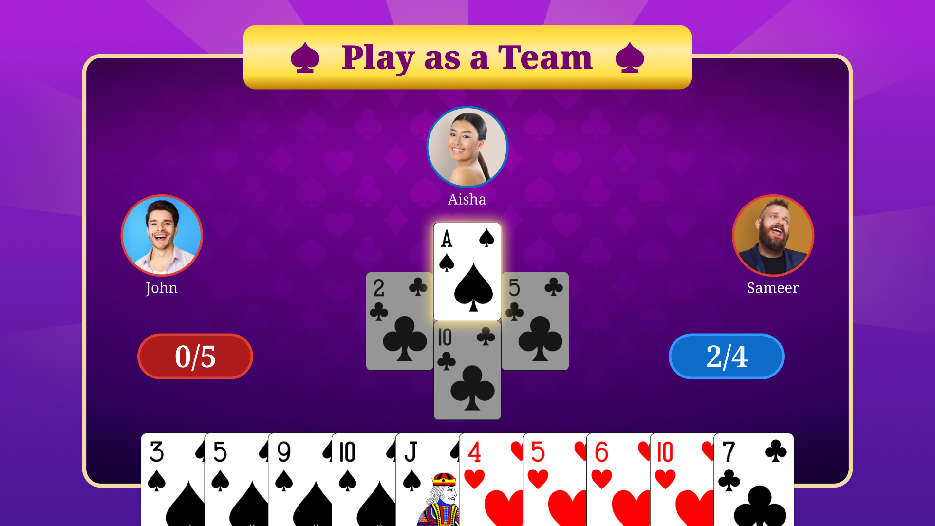 اسکرین شات 7 بازی Spades