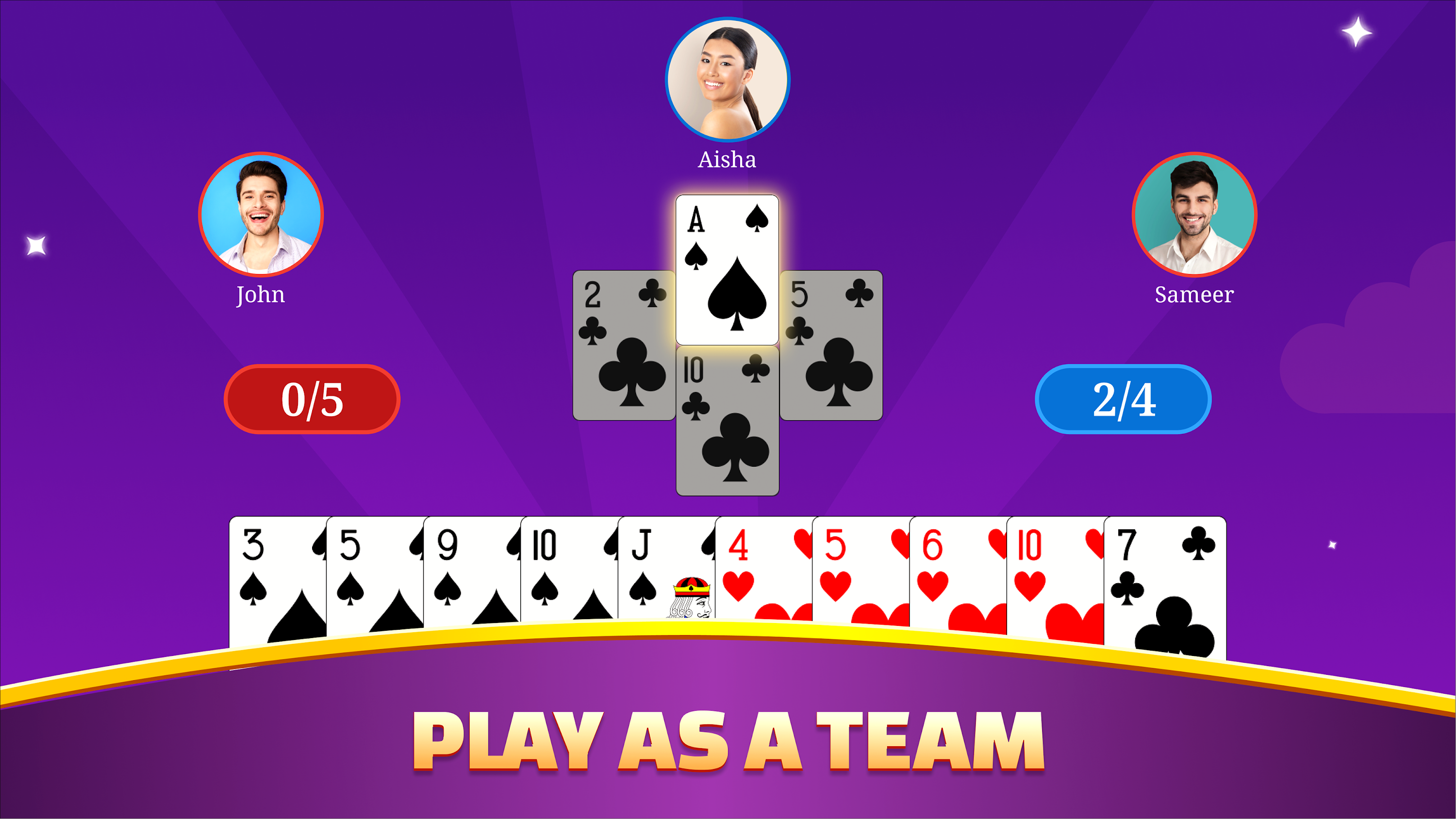 اسکرین شات 7 بازی Spades