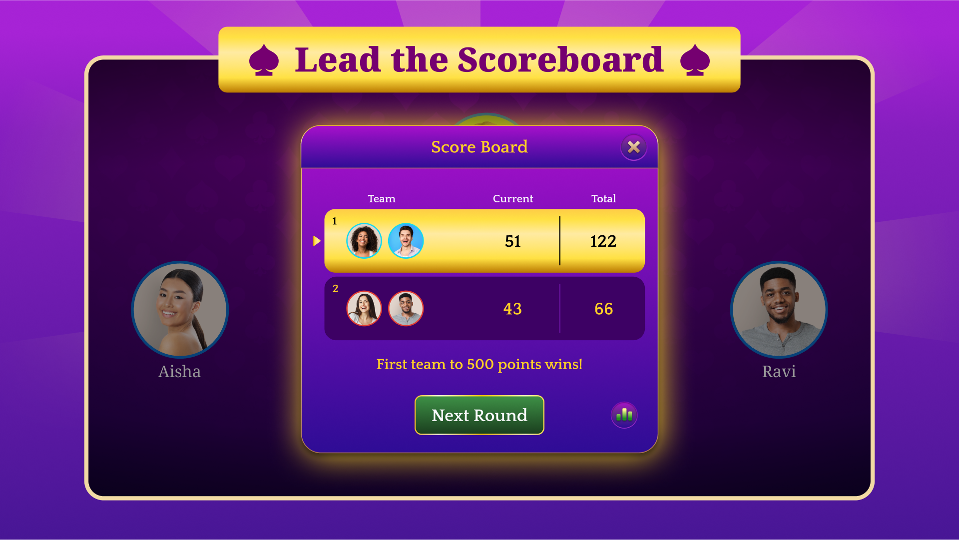 اسکرین شات 5 بازی Spades