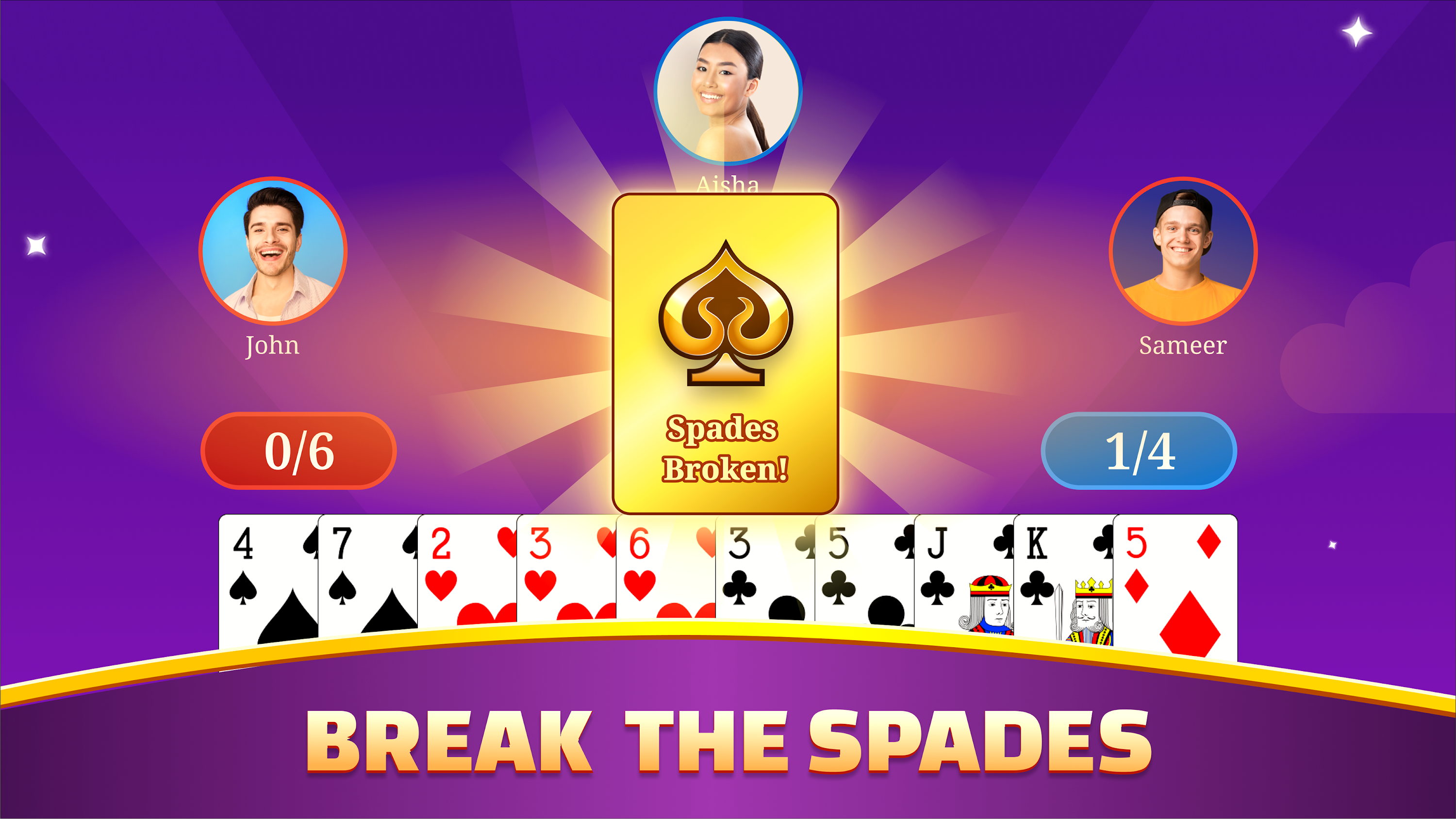 اسکرین شات 4 بازی Spades