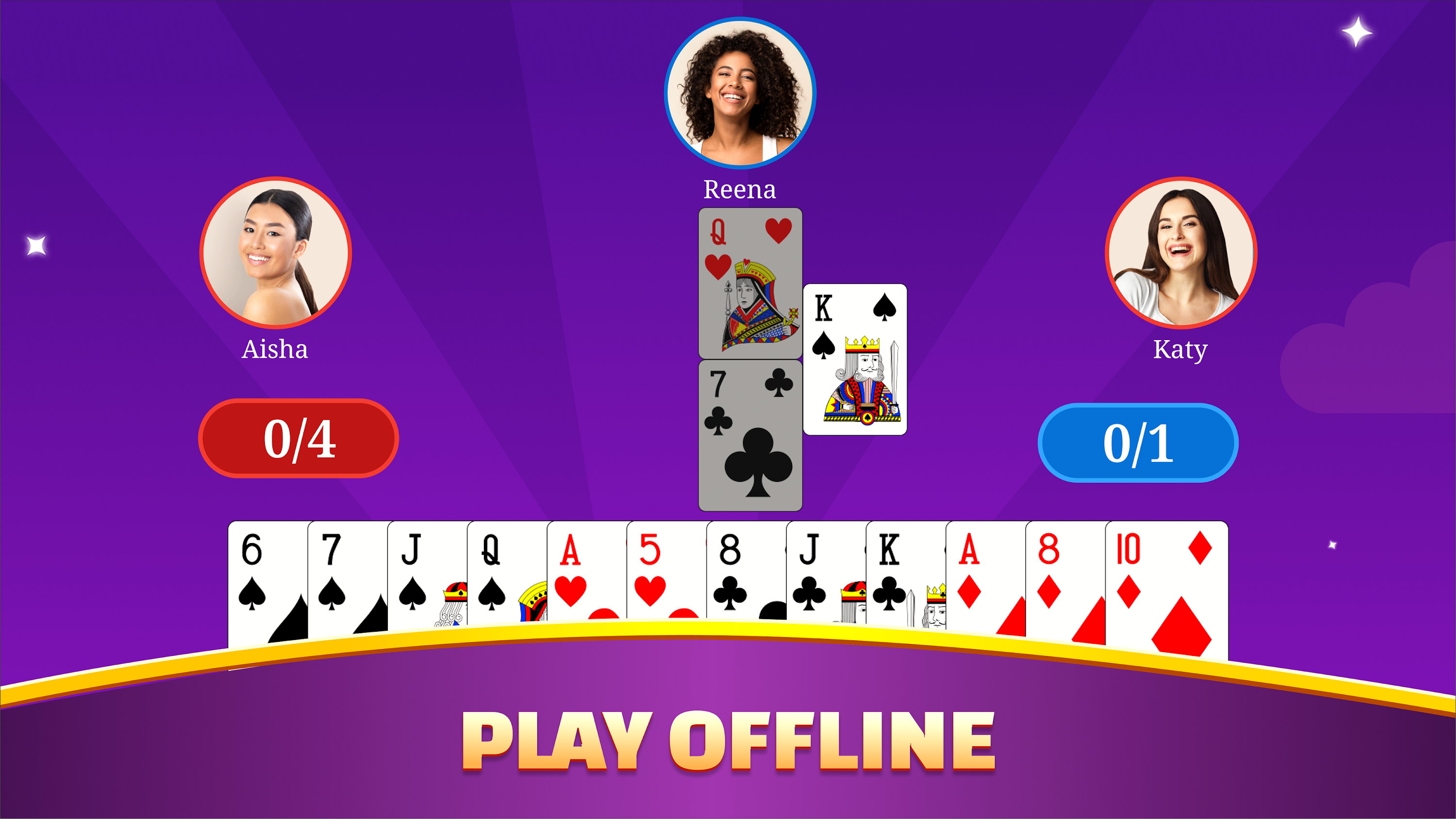 اسکرین شات 1 بازی Spades
