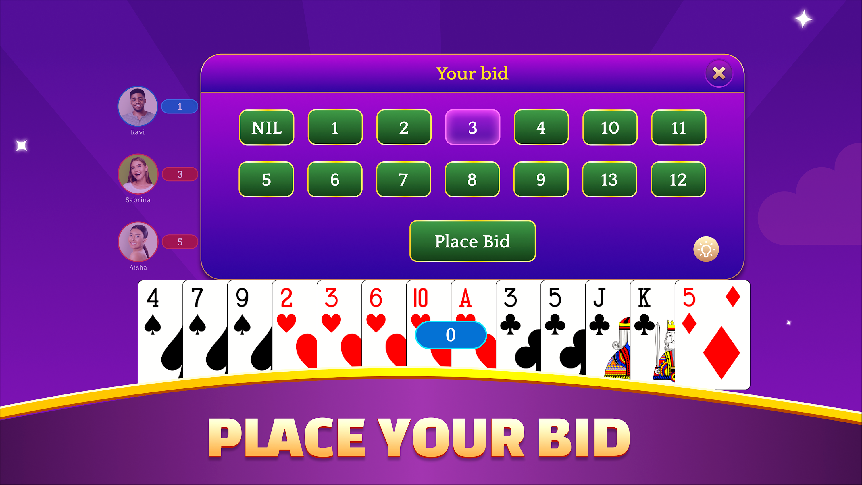 اسکرین شات 6 بازی Spades