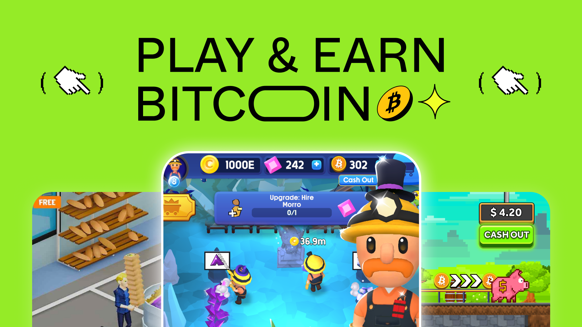اسکرین شات 1 برنامه ZBD: Earn Bitcoin Rewards