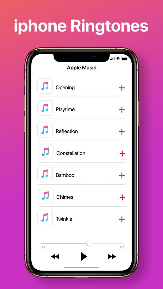 اسکرین شات 4 برنامه iphone 15 Ringtone
