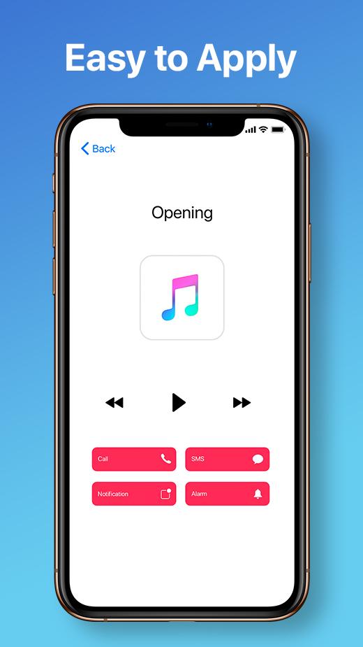 اسکرین شات 3 برنامه iphone 15 Ringtone