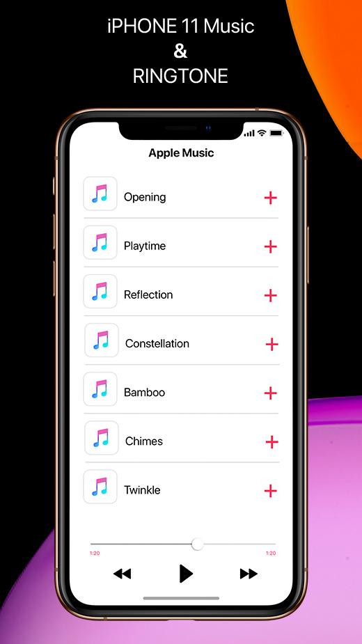 اسکرین شات 1 برنامه iphone 15 Ringtone