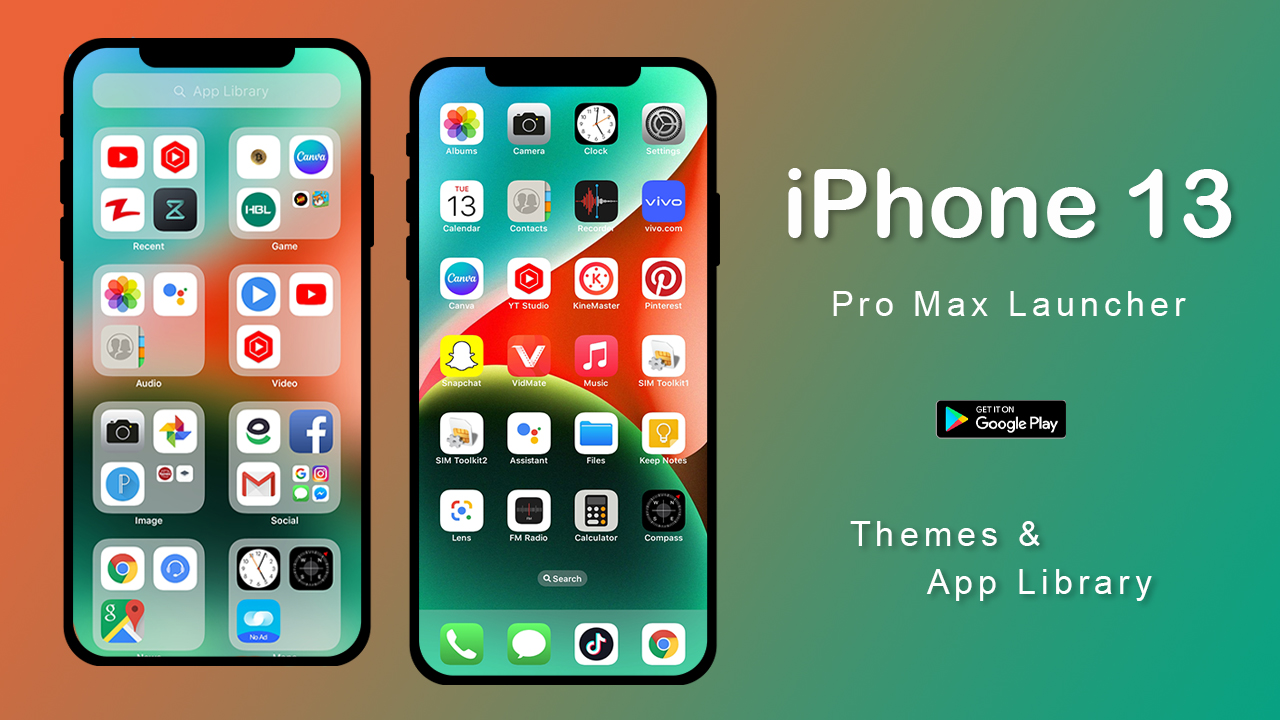 اسکرین شات 5 برنامه iphone 13 Pro Max Launcher