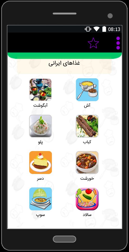 اسکرین شات 2 برنامه آموزش آشپزی