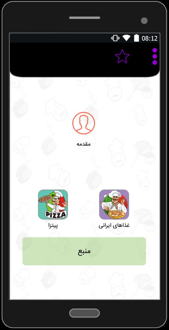اسکرین شات 1 برنامه آموزش آشپزی