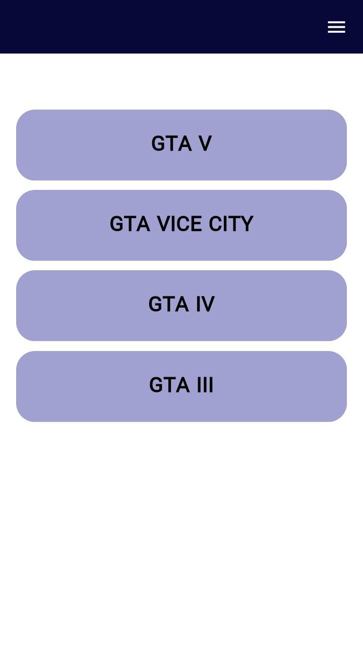 اسکرین شات 3 برنامه رمزهای کامل بازی gta 5