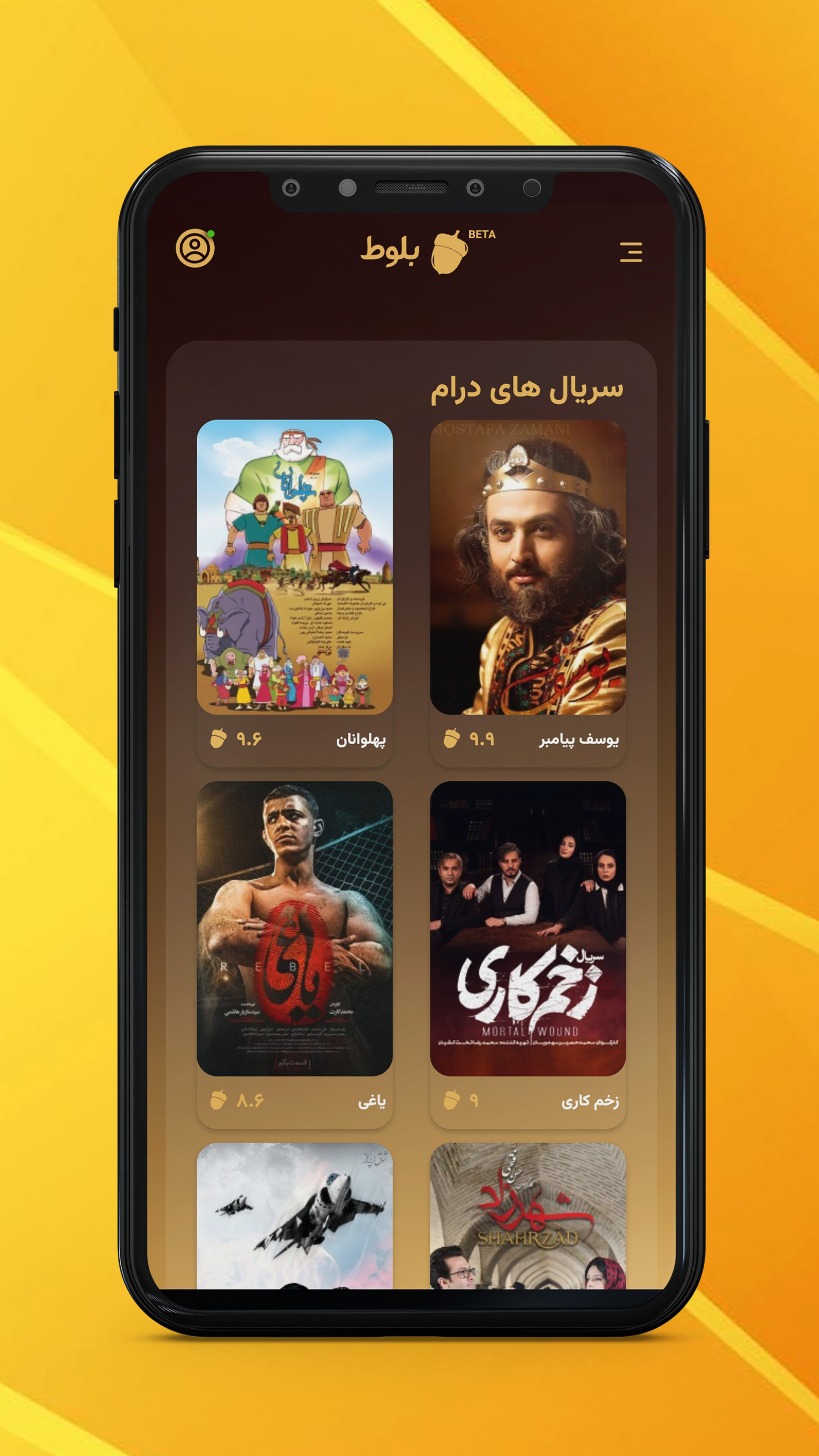 اسکرین شات 3 برنامه بلوط اسکور (امتیازدهی فیلم و سریال)