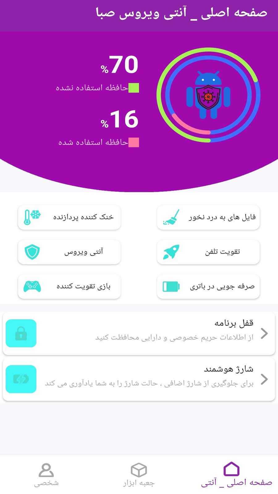اسکرین شات 5 برنامه آنتی ویروس