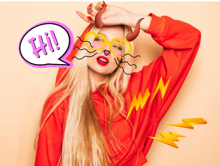 اسکرین شات 5 برنامه شکلک رو تصویر