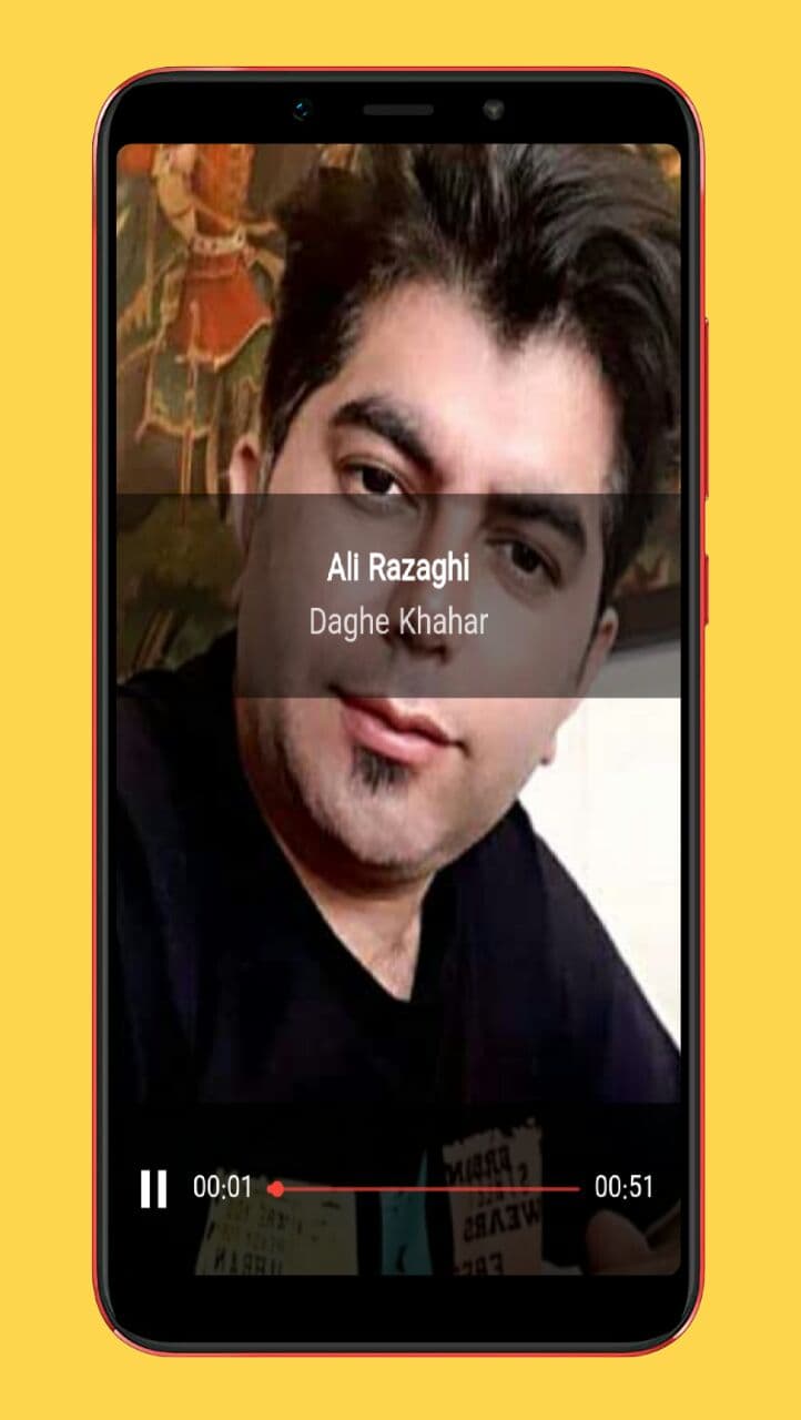 اسکرین شات 4 برنامه آهنگ های علی رزاقی