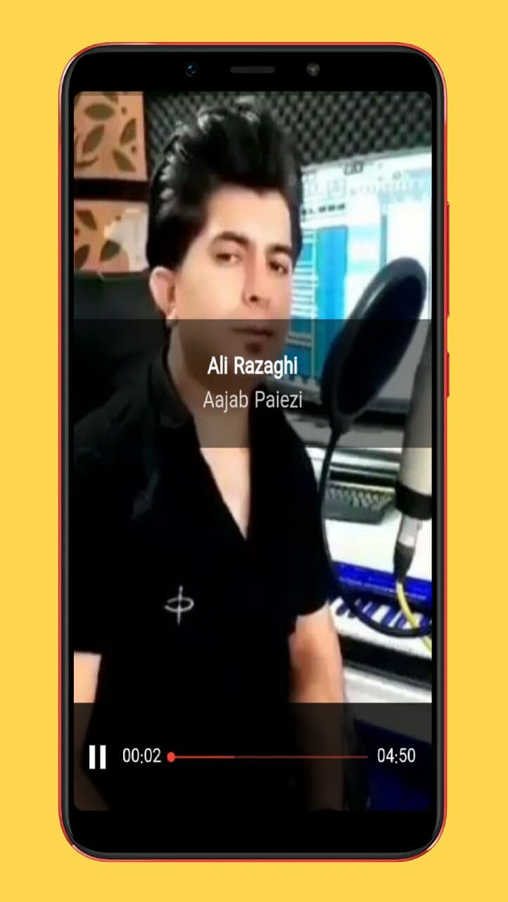 اسکرین شات 5 برنامه آهنگ های علی رزاقی