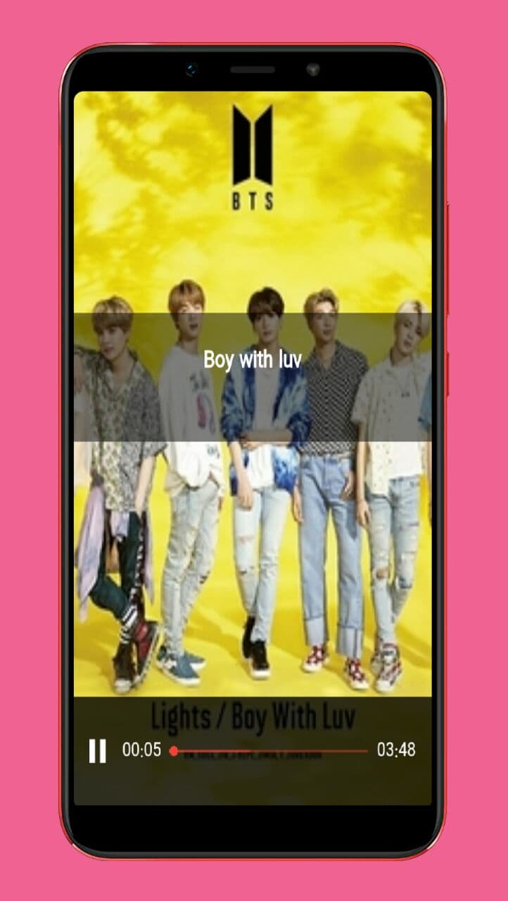 اسکرین شات 6 برنامه آهنگ های BTS بی تی اس