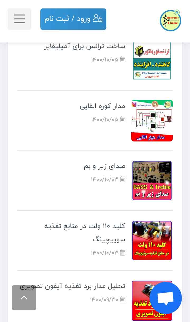 اسکرین شات 2 برنامه الکترونیک برای همه