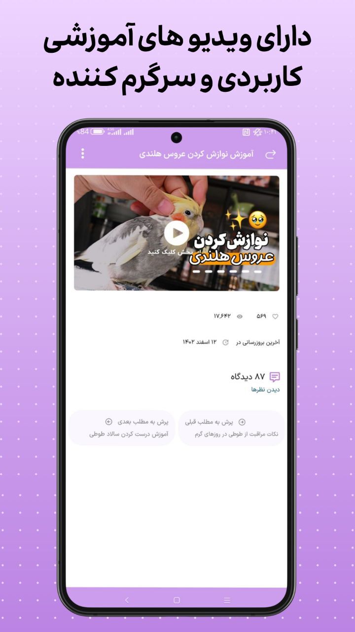 اسکرین شات 7 برنامه ‏‏آموزش عروس‌ هلندی