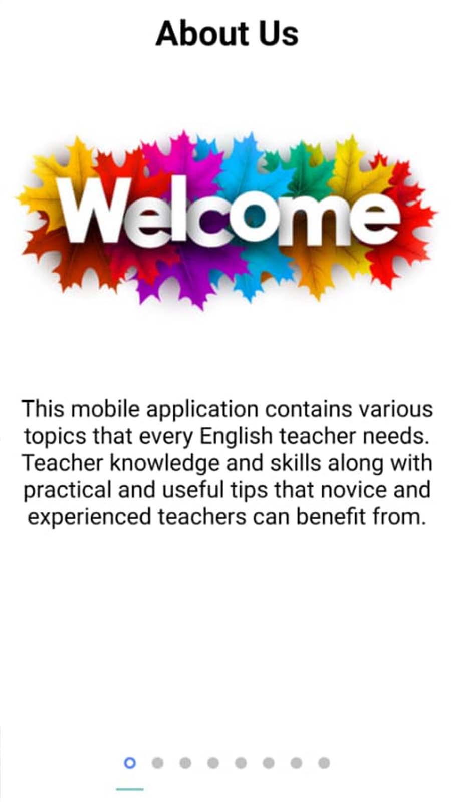 اسکرین شات 2 برنامه تربیت مدرس زبان انگلیسی