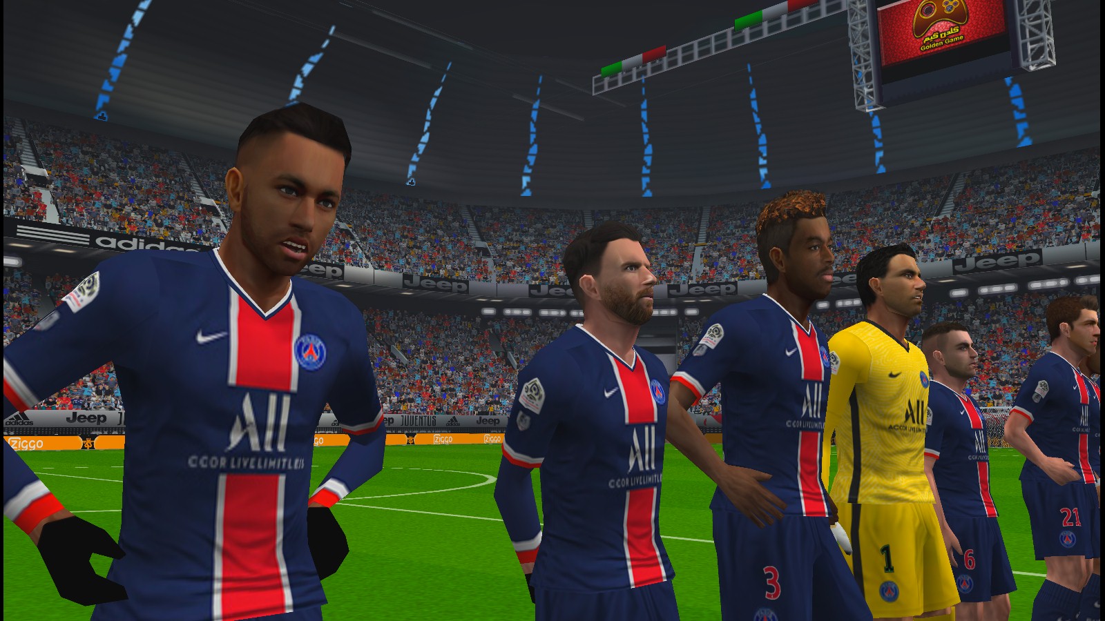 اسکرین شات 9 بازی فوتبال PES 2021 چهار گزارشگر فارسی و انگلیسی + لیگ برتر