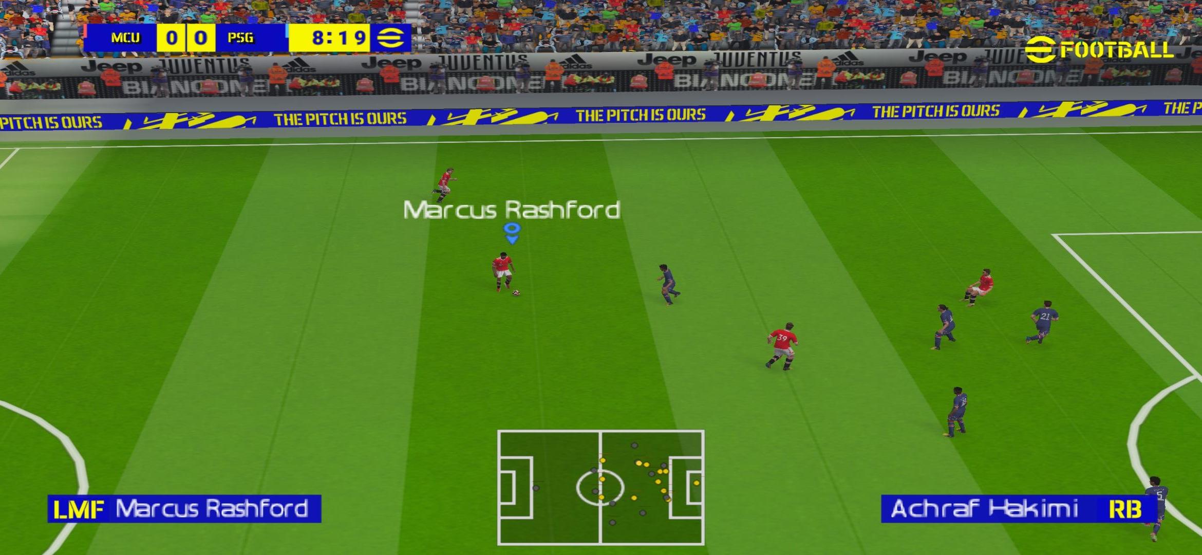 اسکرین شات 3 بازی بازی eFootball PES 2022 فارسی