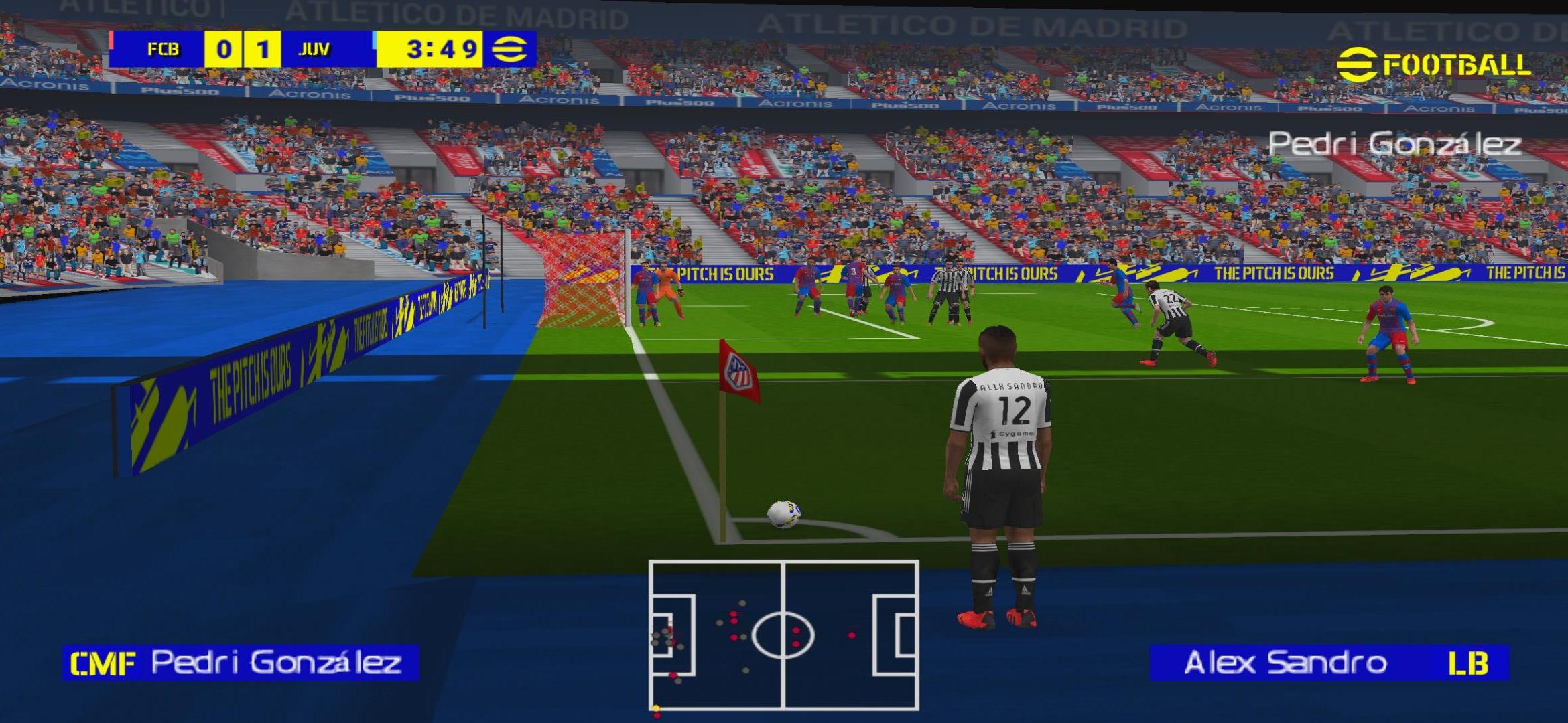 اسکرین شات 27 بازی بازی eFootball PES 2022 فارسی