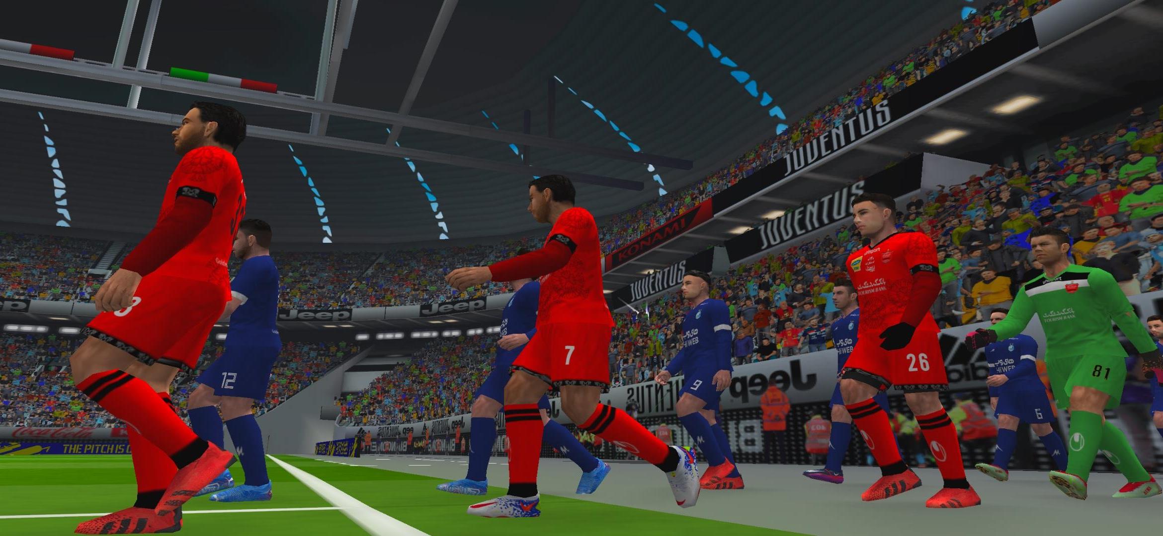 اسکرین شات 32 بازی بازی eFootball PES 2022 فارسی