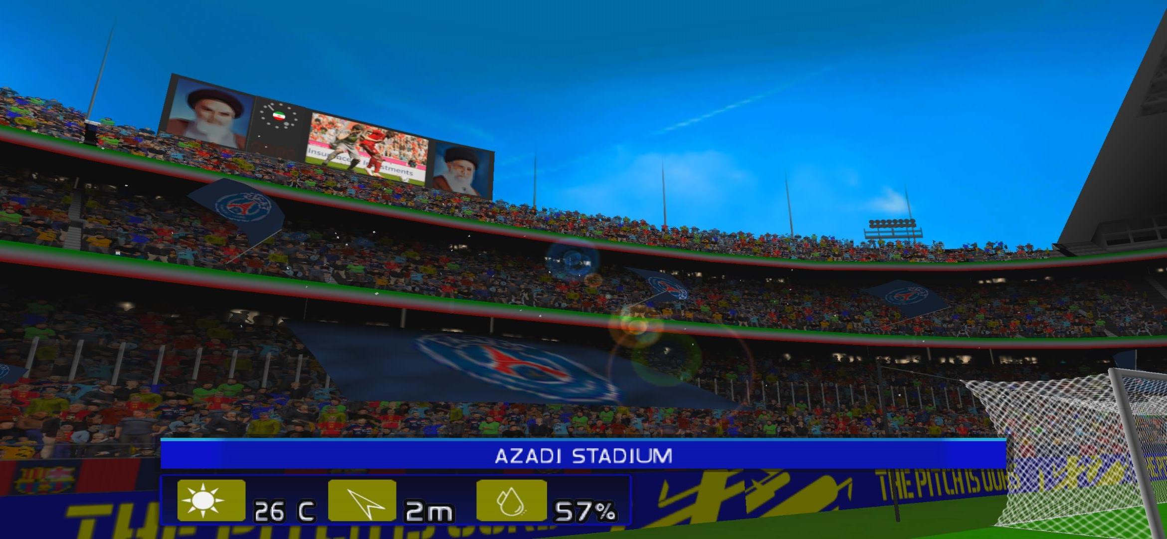 اسکرین شات 20 بازی بازی eFootball PES 2022 فارسی