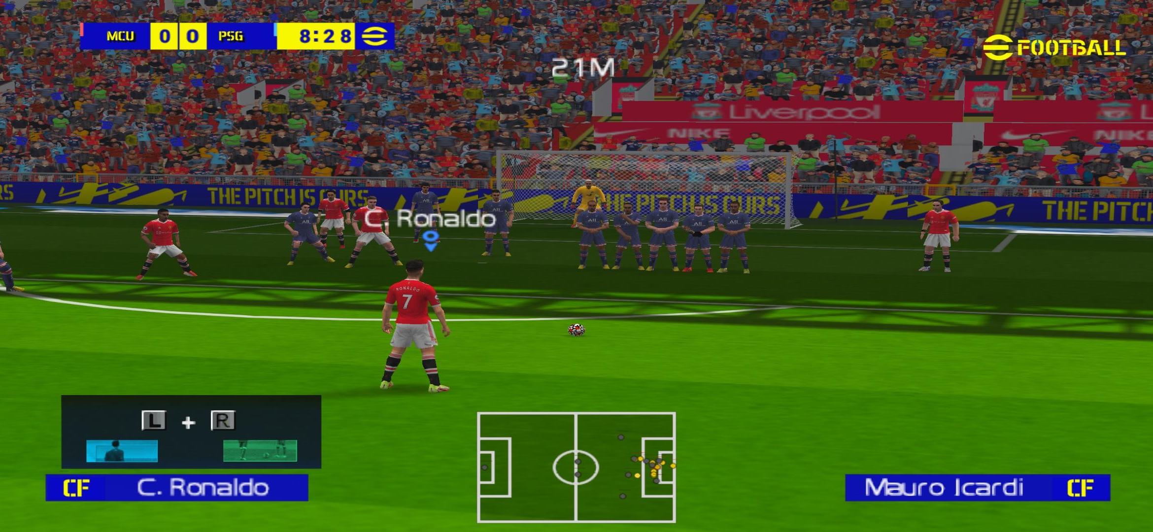 اسکرین شات 31 بازی بازی eFootball PES 2022 فارسی