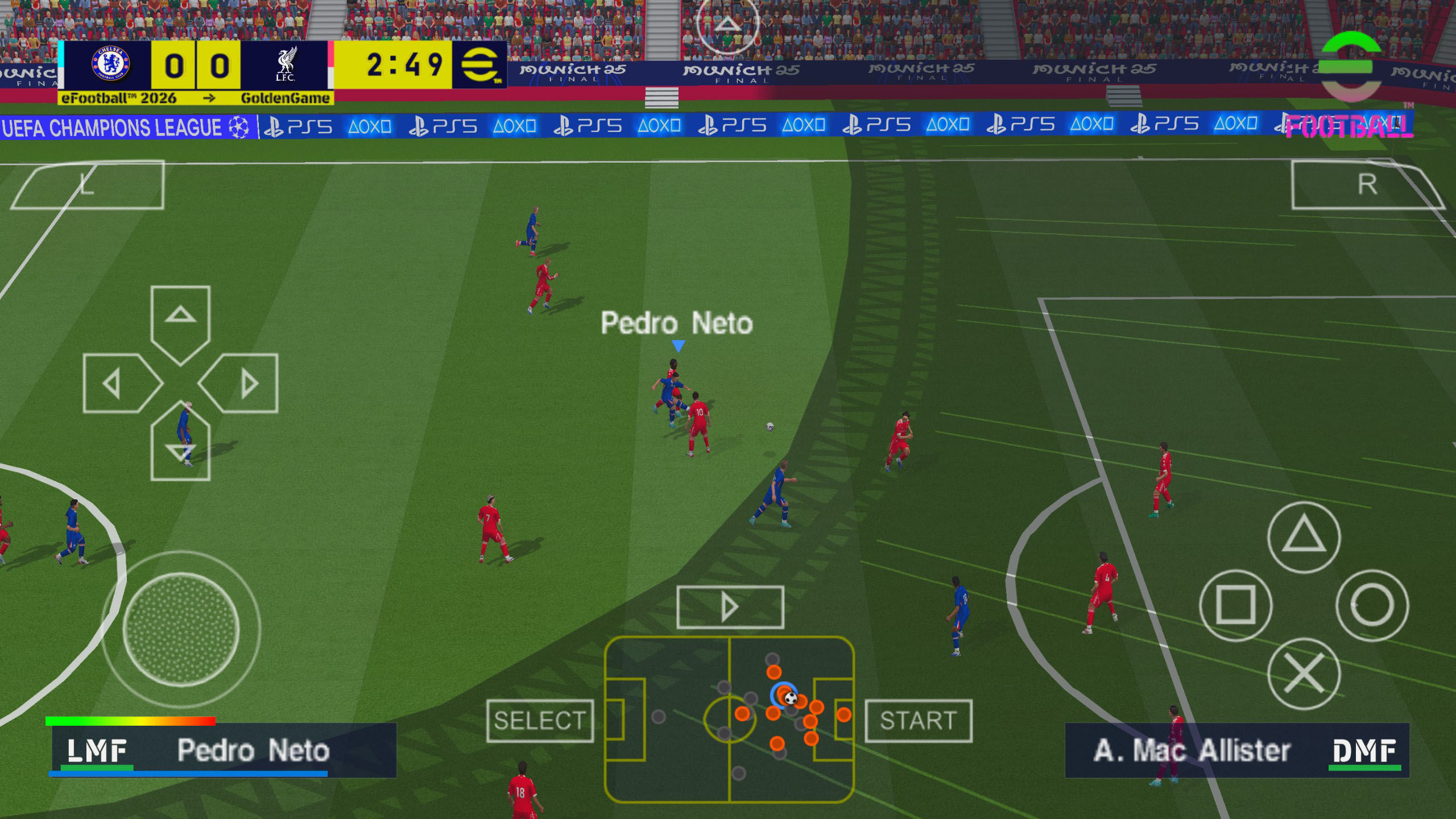 اسکرین شات 1 بازی شبیهساز 2026 eFootball PES فارسی