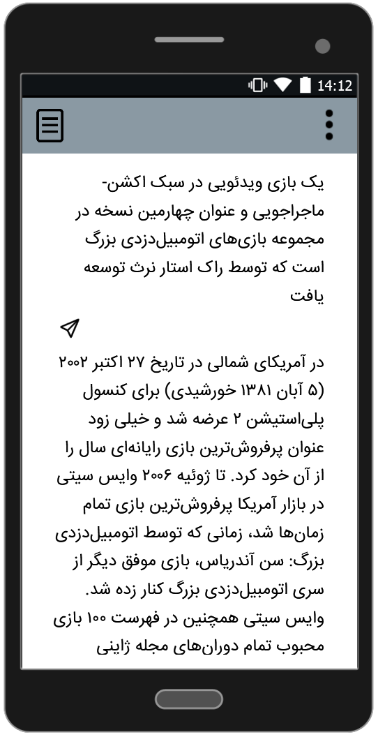اسکرین شات 4 برنامه رمز های جی تی ای 4 (Vice City)