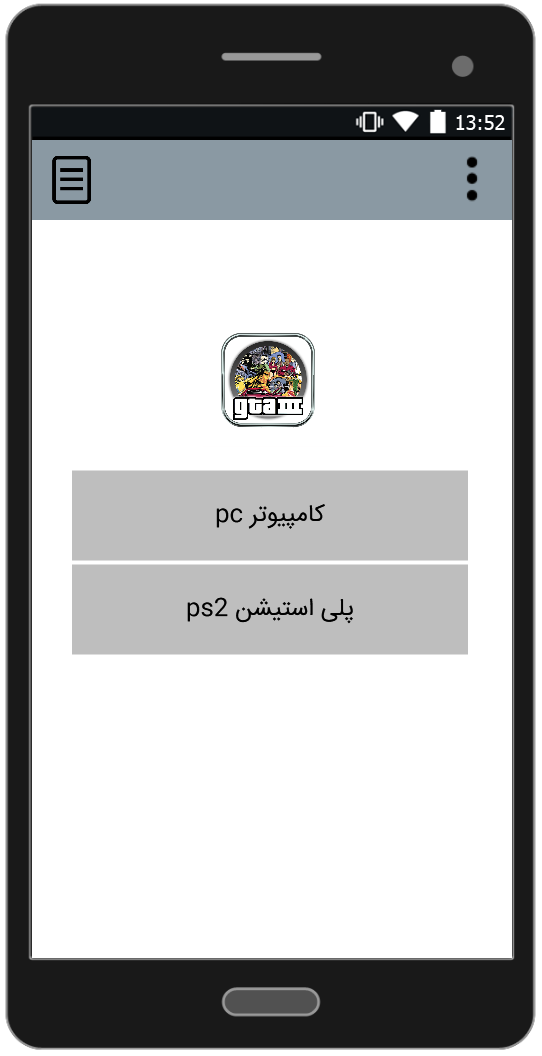 اسکرین شات برنامه رمز های جی تی ای 3 1
