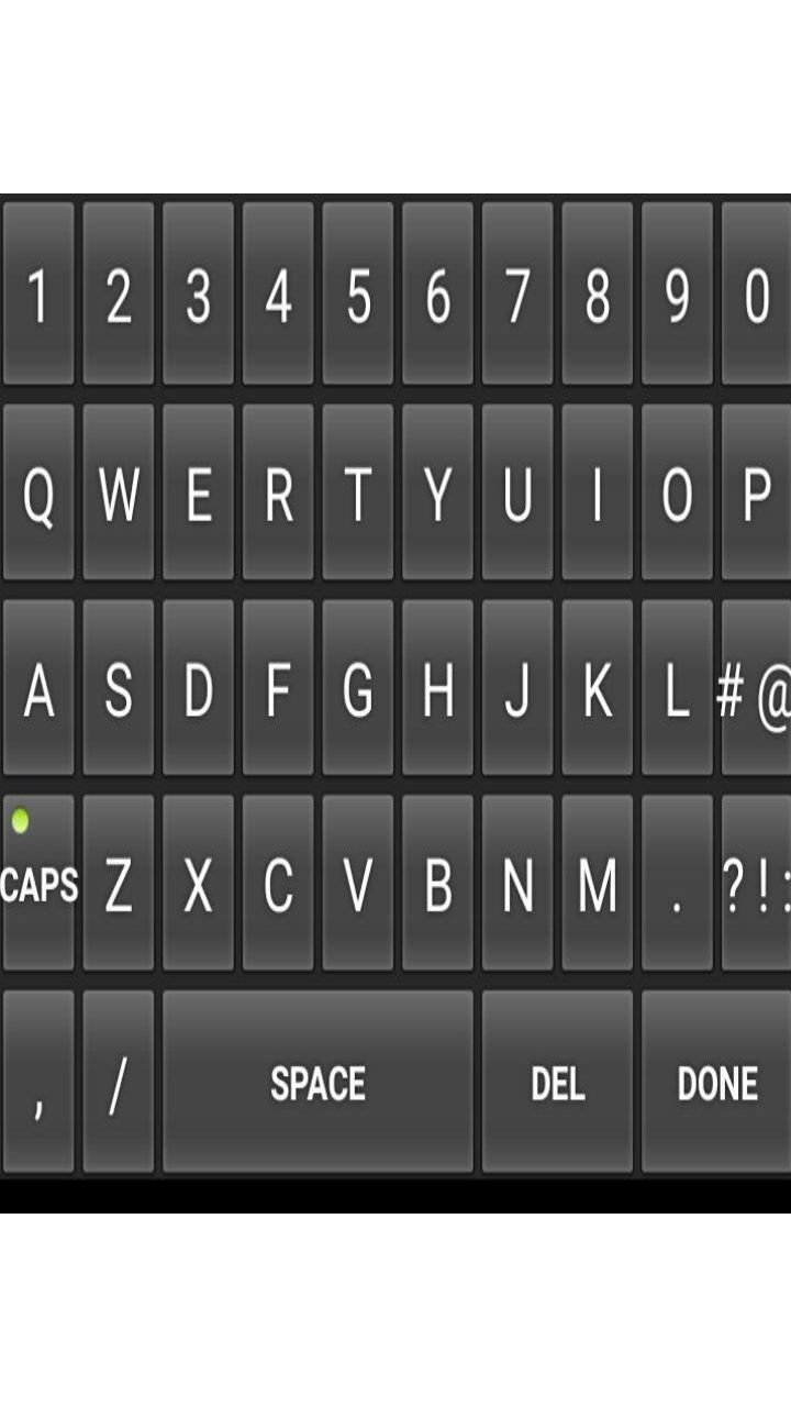 اسکرین شات 1 برنامه کیبورد انگلیسی