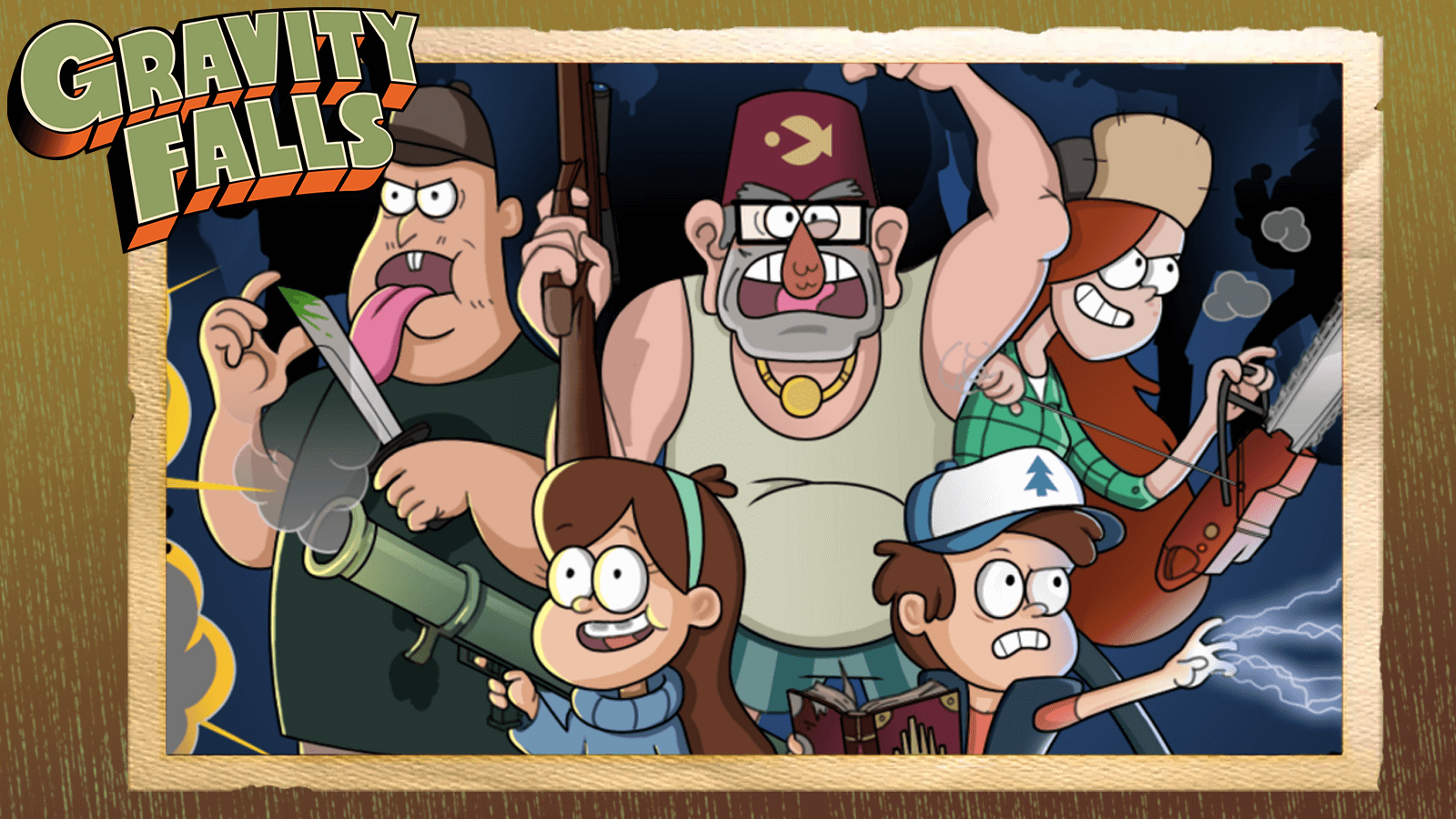 اسکرین شات 1 برنامه کارتون آبشار جاذبه