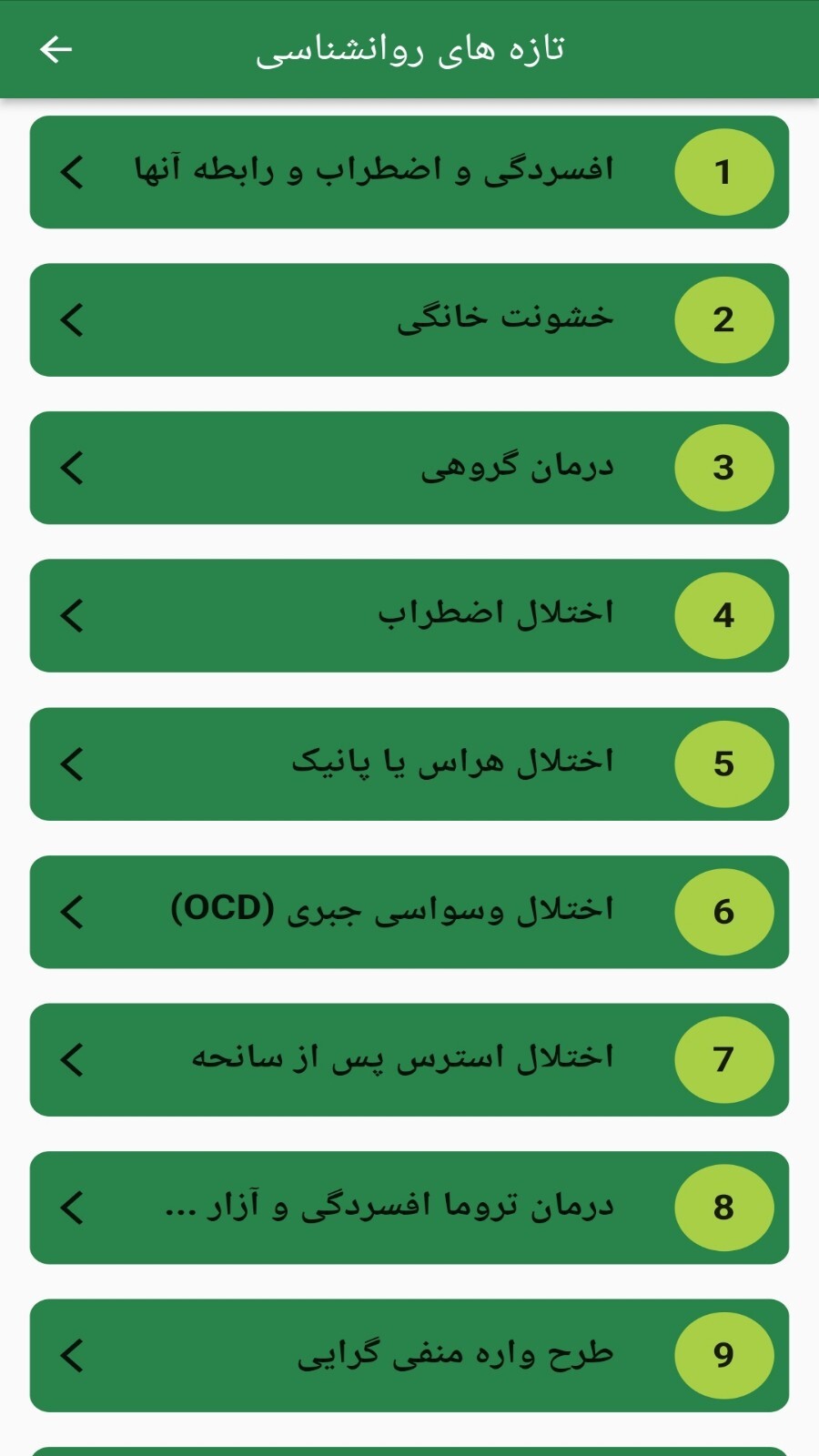 اسکرین شات 1 برنامه شادی دوباره