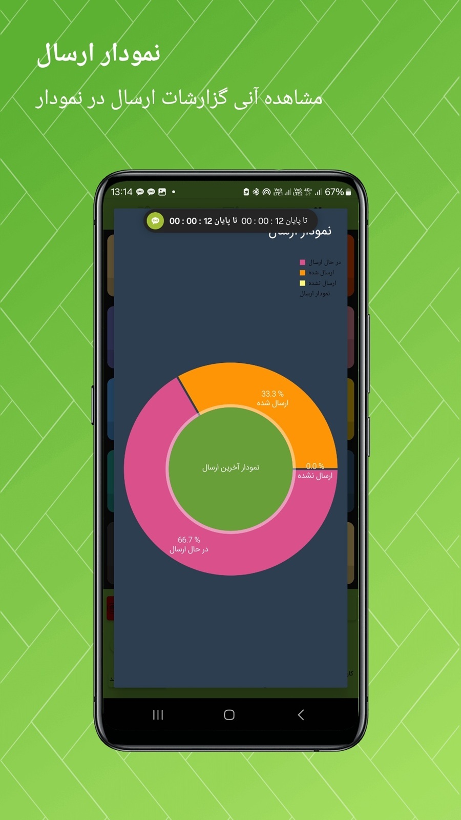 اسکرین شات 8 برنامه ‏‏ارسال پیامک انبوه BSS واتساپ ,سیمکارت