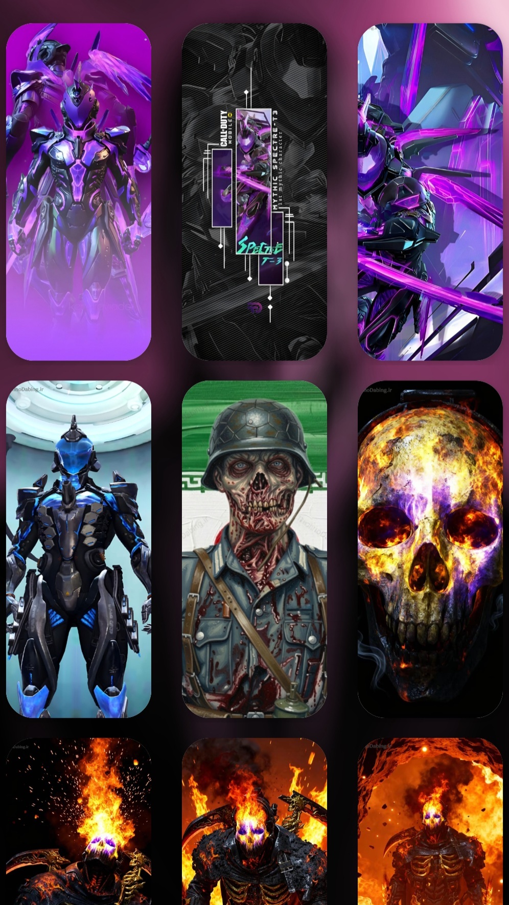 اسکرین شات 1 برنامه ‏‏‏‏‏‏تصویر زمینه کالاف دیوتی