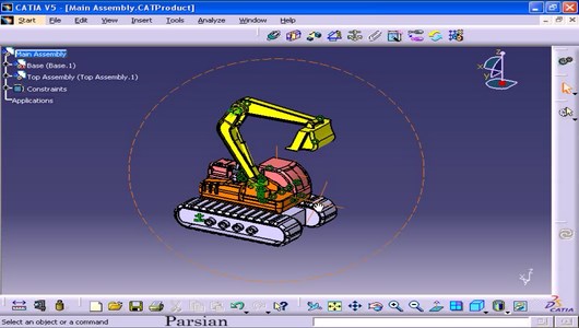 اسکرین شات 10 برنامه آموزش تخصصی نرم افزار Catia