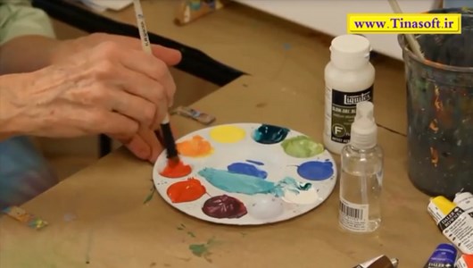 اسکرین شات 10 برنامه آموزش نقاشی اکریلیک