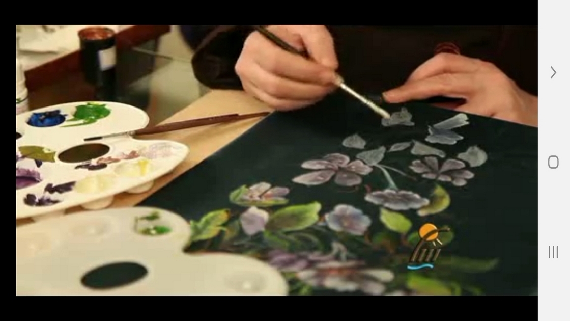 اسکرین شات 4 برنامه آموزش طراحی روی پارچه مشکی