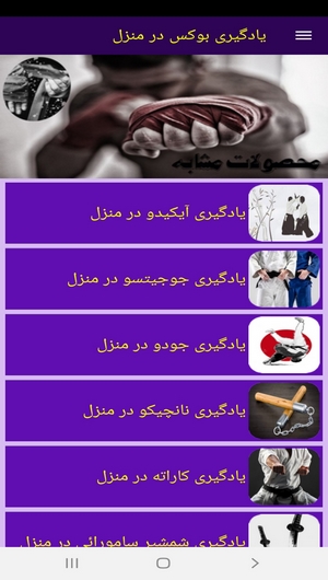 اسکرین شات 8 برنامه یادگیری بوکس در منزل