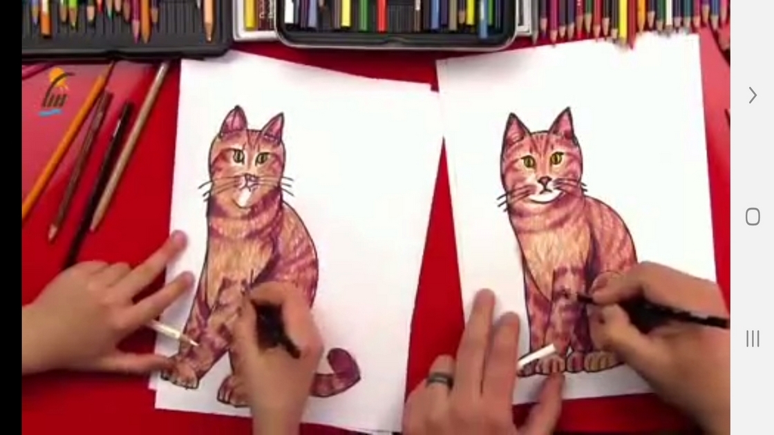 اسکرین شات 9 برنامه آموزش نقاشی حیوانات به کودکان