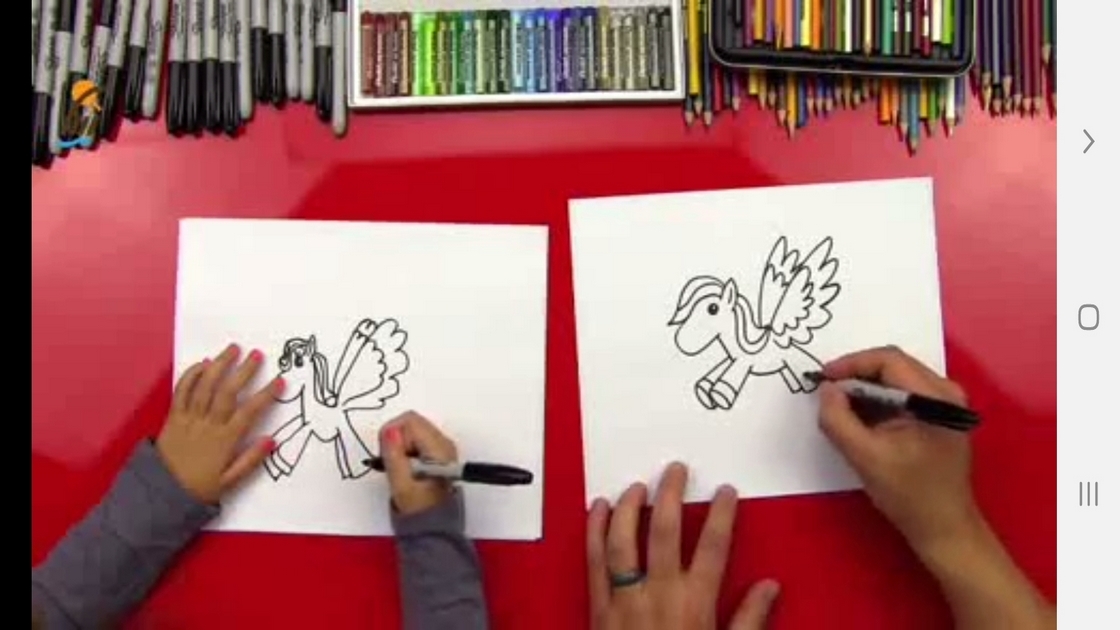 اسکرین شات 8 برنامه آموزش نقاشی شخصیت های کارتونی