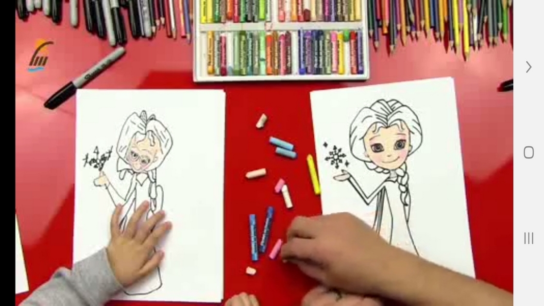 اسکرین شات 12 برنامه آموزش نقاشی شخصیت های کارتونی