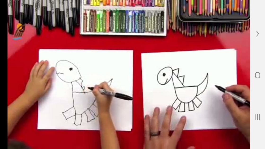 اسکرین شات 9 برنامه ‏نقاشی دایناسور و حشرات برای کودکان